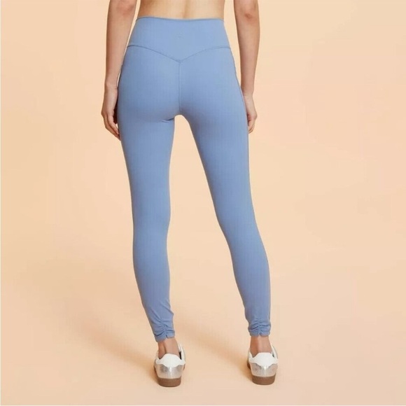 Blogilates Criss Cross High Waisted Legging Steel Blue NWT - Picture 3 of 6